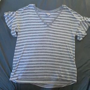 Grey/white size small